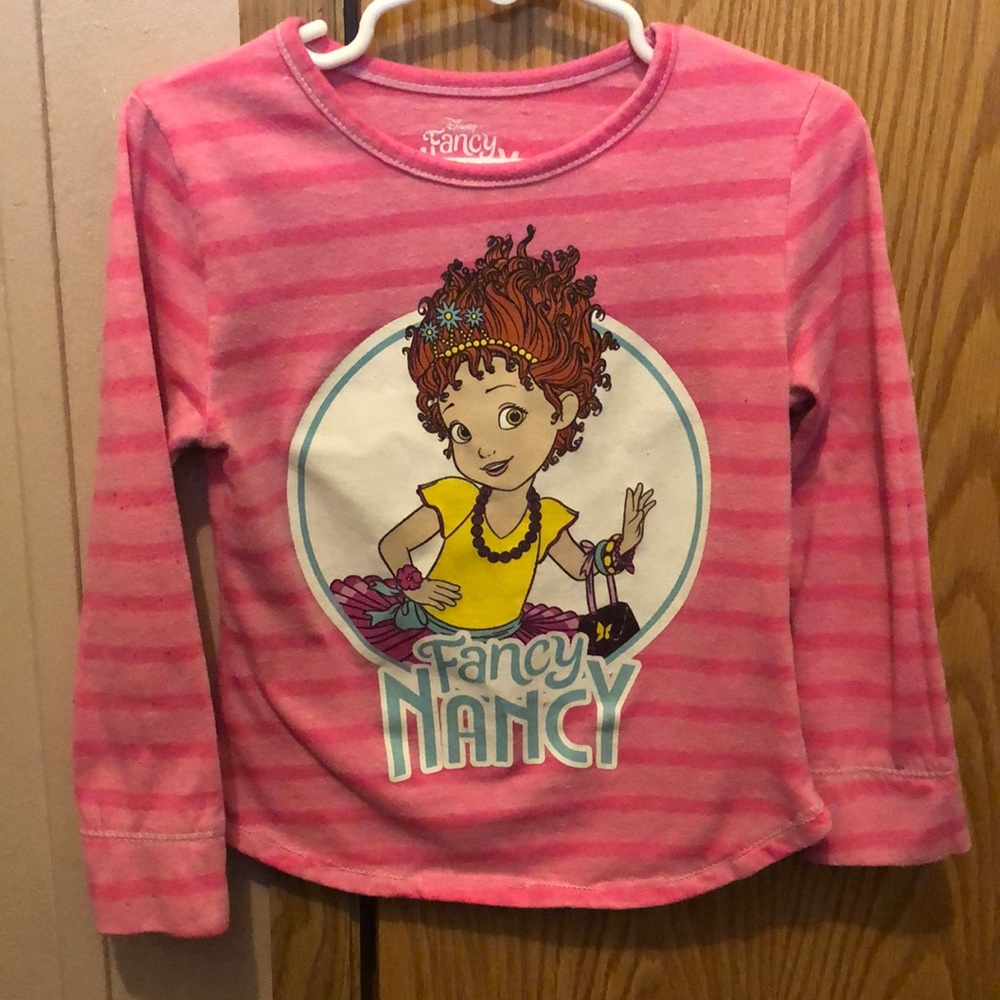 EUC Girls Fancy Nancy shirt (4T)